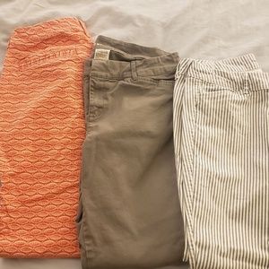 Old Navy Pixie Pants - All 3 pairs included!
